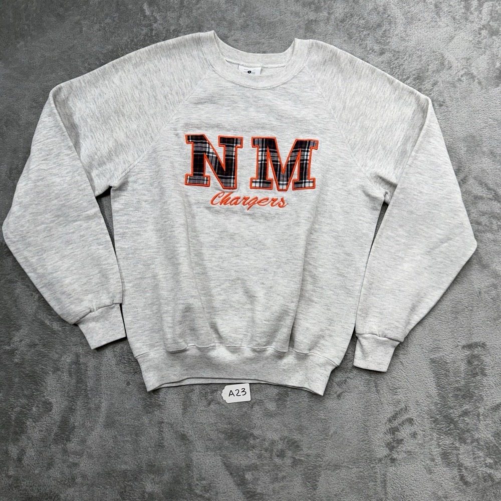 vintage north montgomery Chargers crewneck With Lee Tag Made In USA Size Large